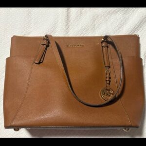 Michael Kors Brown Leather Tote